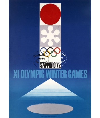 SPORT OLYMPIC GAMES SAPPORO 1972 Rjzw-POSTER/REPRODUCTION d1 AFFICHE VINTAGE prix