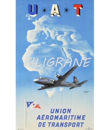 UAT AVION Rngy-POSTER/REPRODUCTION d1 AFFICHE VINTAGE À commander