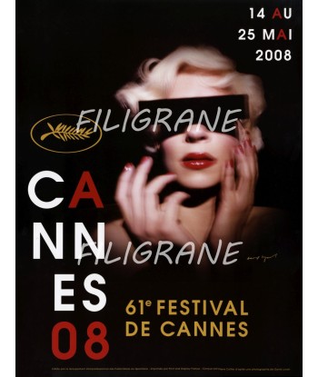 Festival de Cannes 2008 - Belle Affiche Officielle Originale 60x80cm Etat neuf sélection de produits