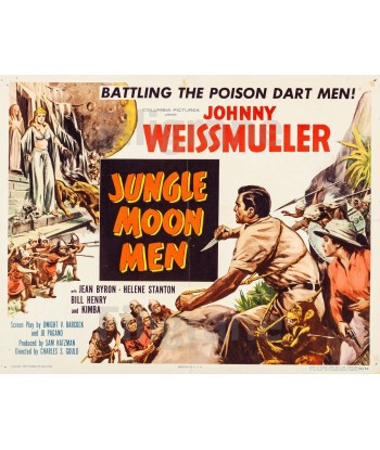 JUNGLE MOON MEN FILM Rfec-POSTER/REPRODUCTION d1 AFFICHE VINTAGE basket pas cher