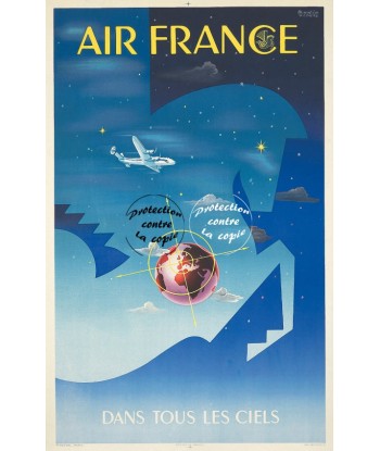 AIRLINES MONDE Rf26-POSTER/REPRODUCTION d1 AFFICHE VINTAGE acheter en ligne