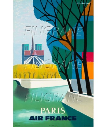 NOTRE DAME PARIS AIRLINES Rpcp-POSTER/REPRODUCTION d1 AFFICHE VINTAGE Les êtres humains sont 