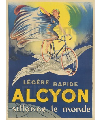 ALCYON VéLO/CYCLES Rxti-POSTER/REPRODUCTION d1 AFFICHE VINTAGE brillant des détails fins