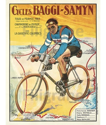 BAGGI SAMYN VéLO/CYCLES Roco-POSTER/REPRODUCTION d1 AFFICHE VINTAGE les ligaments