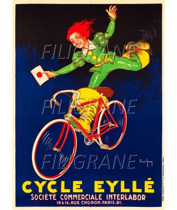 EYLLé VéLO/CYCLES Rdmp-POSTER/REPRODUCTION d1 AFFICHE VINTAGE pas cher 