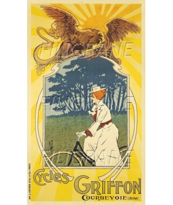 GRIFFON VéLO/CYCLES Rdkw-POSTER/REPRODUCTION d1 AFFICHE VINTAGE de la marque