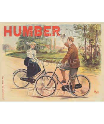 HUMBER VéLO/CYCLES Ruza-POSTER/REPRODUCTION d1 AFFICHE VINTAGE en ligne