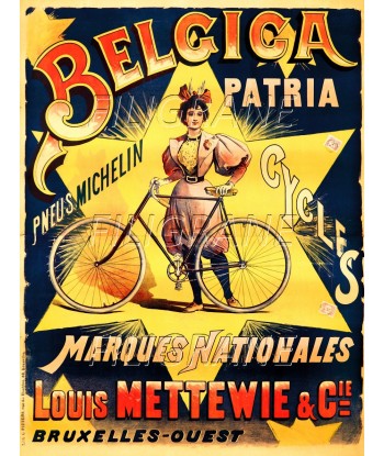 METTEWIE VéLO/CYCLES Redx-POSTER/REPRODUCTION d1 AFFICHE VINTAGE les ctes