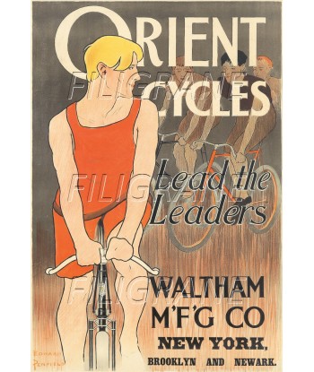 ORIENT VéLO/CYCLES Rbyo-POSTER/REPRODUCTION d1 AFFICHE VINTAGE Les êtres humains sont 