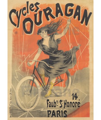 OURAGAN VéLO/CYCLES Rgqu-POSTER/REPRODUCTION d1 AFFICHE VINTAGE Venez découvrir notre 