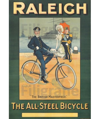 RALEIGH VéLO/CYCLES Repx-POSTER/REPRODUCTION d1 AFFICHE VINTAGE À commander