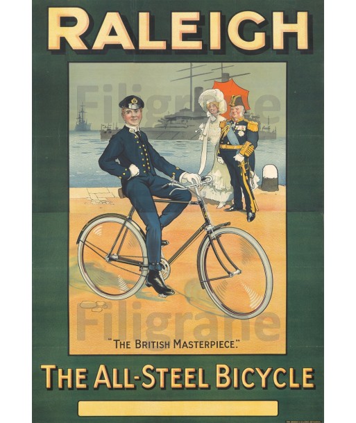 RALEIGH VéLO/CYCLES Repx-POSTER/REPRODUCTION d1 AFFICHE VINTAGE À commander