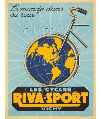 RIVA SPORT VéLO/CYCLES Rtpc-POSTER/REPRODUCTION d1 AFFICHE VINTAGE à prix réduit toute l'année