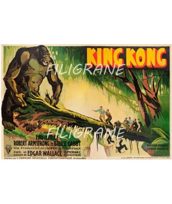 KING KONG FILM Rnxi-POSTER/REPRODUCTION d1 AFFICHE VINTAGE commande en ligne