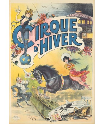 CIRQUE: CIRQUE D'HIVER Réf042:POSTER/REPRODUCTION d1 AFFICHE VINTAGE sur le site 