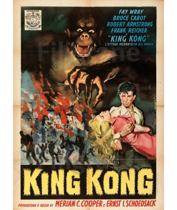 KING KONG FILM Ryci-POSTER/REPRODUCTION d1 AFFICHE VINTAGE Les magasins à Paris