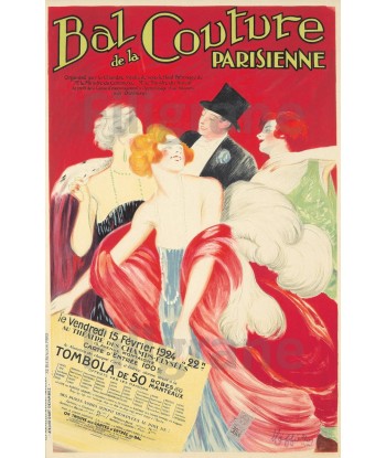 BAL COUTURE 1924 Rf005-POSTER/REPRODUCTION d1 AFFICHE VINTAGE Toutes les collections ici