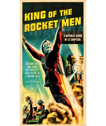 KING of ROCKET MEN FILM Rips-POSTER/REPRODUCTION d1 AFFICHE VINTAGE Fin de série