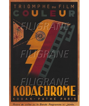 KODACHROME FILM COULEUR Rdhp-POSTER/REPRODUCTION d1 AFFICHE VINTAGE pas cheres