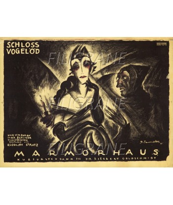 MARMORHAUS FILM Rvno-POSTER/REPRODUCTION d1 AFFICHE VINTAGE l'achat 