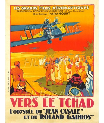 VERS le TCHAD FILM Rtkg-POSTER/REPRODUCTION d1 AFFICHE VINTAGE 2023