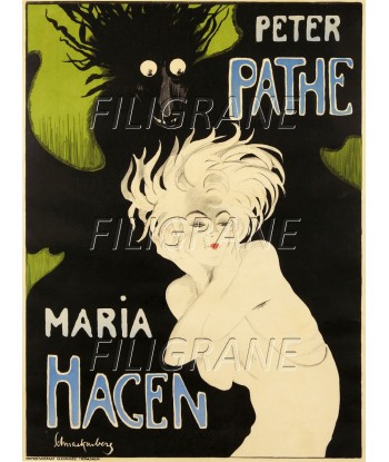 Maria HAGEN CHANTEUSE Rnip-POSTER/REPRODUCTION d1 AFFICHE VINTAGE pas cher 