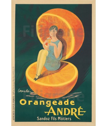 PUB ANDRé ORANGEADE Rsta-POSTER/REPRODUCTION d1 AFFICHE VINTAGE prix