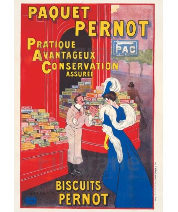 PUB BISCUIT PERNOT Rf258-POSTER/REPRODUCTION d1 AFFICHE VINTAGE votre restaurant rapide dans 