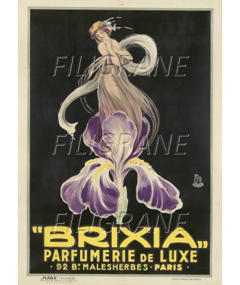 PUB BRIXIA PARFUMERIE Rmko-POSTER/REPRODUCTION d1 AFFICHE VINTAGE sur le site 