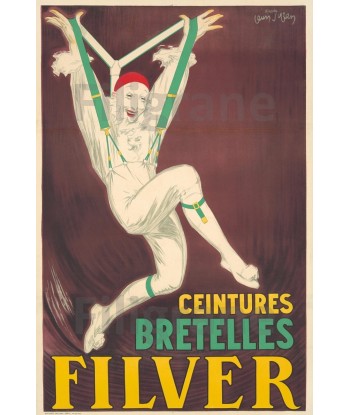 PUB CEINTURE FILVER Rf166-POSTER/REPRODUCTION d1 AFFICHE VINTAGE 2 - 3 jours ouvrés.