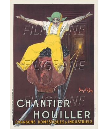 PUB CHANTIER HOUILLER Raxr-POSTER/REPRODUCTION d1 AFFICHE VINTAGE store