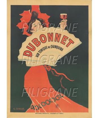 PUB DUBONNET ApéRITIF Rpqa-POSTER/REPRODUCTION d1 AFFICHE VINTAGE de technologie