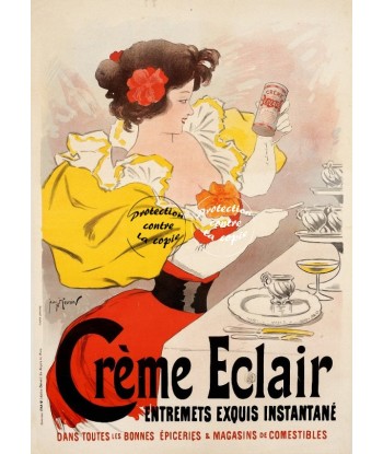 PUB ECLAIR CrèME Rf09-POSTER/REPRODUCTION d1 AFFICHE VINTAGE pas cheres