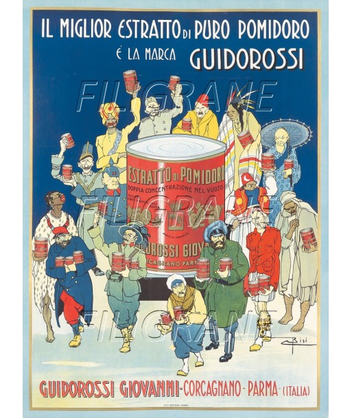 PUB ESTRATO PURO POMIDORO Rzyy-POSTER/REPRODUCTION d1 AFFICHE VINTAGE Comparez et commandez 