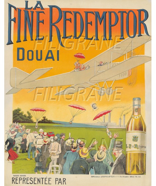 PUB FINE REDEMPTOR DOUAI Rzvl-POSTER/REPRODUCTION d1 AFFICHE VINTAGE outlet