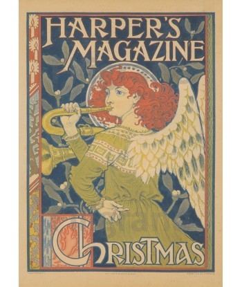 PUB HARPER'S MAGAZINE Rf32-POSTER/REPRODUCTION d1 AFFICHE VINTAGE 50-70% off 