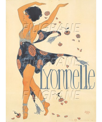 PUB LYONNELLE Rhgo-POSTER/REPRODUCTION d1 AFFICHE VINTAGE En savoir plus