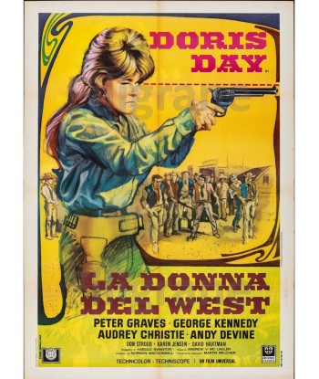 LA DONNA DEL WEST FILM Riej-POSTER/REPRODUCTION d1 AFFICHE VINTAGE Les magasins à Paris