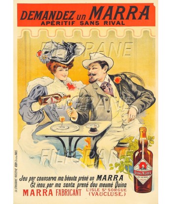 PUB MARRA ApéRITIF Rffl-POSTER/REPRODUCTION d1 AFFICHE VINTAGE pas cheres