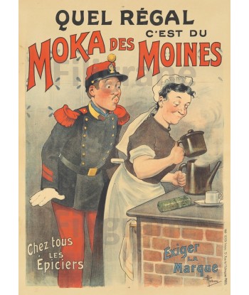 PUB MOKA des MOINES Rf260-POSTER/REPRODUCTION d1 AFFICHE VINTAGE Les êtres humains sont 