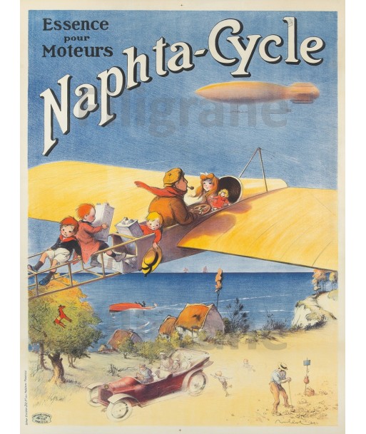 PUB NAPHTA CYCLE ESSENCE Rpvb-POSTER/REPRODUCTION d1 AFFICHE VINTAGE Pour