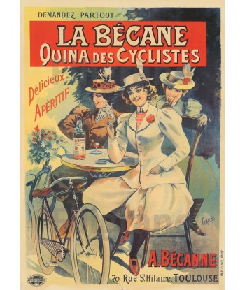 PUB QUINA la BéCANE Rf289-POSTER/REPRODUCTION d1 AFFICHE VINTAGE de la marque