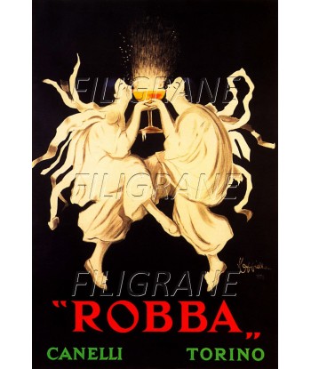 PUB ROBBA CANELLI TORINO Rsjt-POSTER/REPRODUCTION d1 AFFICHE VINTAGE de France