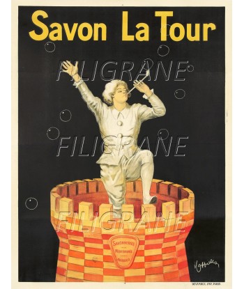 PUB SAVON la TOUR MARSEILLE Rcod-POSTER/REPRODUCTION d1 AFFICHE VINTAGE d'Europe débarque