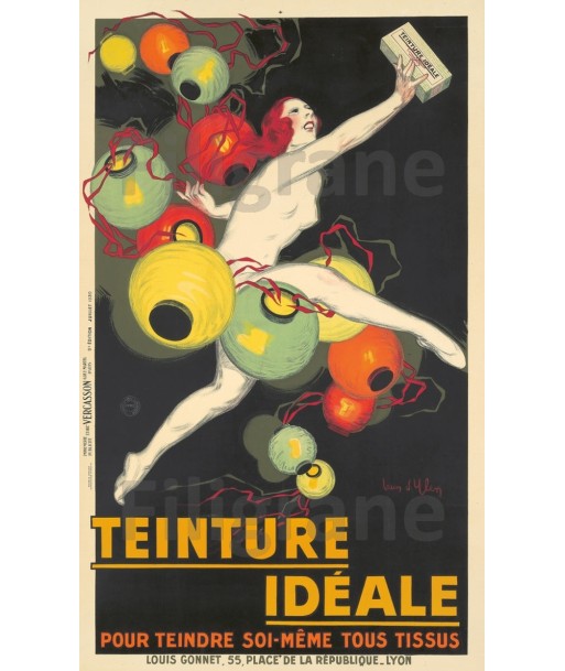 PUB TEINTURE IdéALE Rf201-POSTER/REPRODUCTION d1 AFFICHE VINTAGE Comparez plus de prix