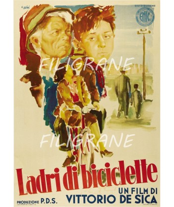 LADRI di BICICLETTE FILM Rsok-POSTER/REPRODUCTION d1 AFFICHE VINTAGE Comparez plus de prix