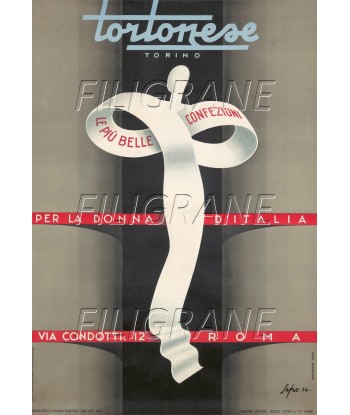 PUB TORTONESES CONFEZIONI Rfql-POSTER/REPRODUCTION d1 AFFICHE VINTAGE Faites des économies