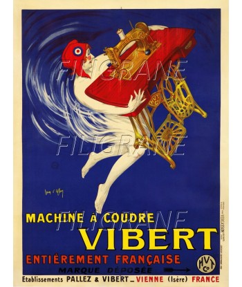 PUB VIBERT MACHINE à COUDRE Rtrg-POSTER/REPRODUCTION d1 AFFICHE VINTAGE Comparez et commandez 