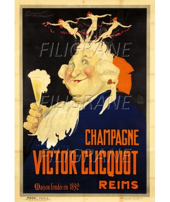 PUB Victor CLICQUOT CHAMPAGNE Rwxb-POSTER/REPRODUCTION d1 AFFICHE VINTAGE Comparez et commandez 