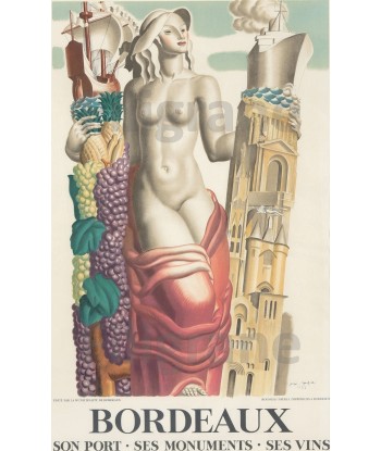 PUB VIN BORDEAUX Rf233-POSTER/REPRODUCTION d1 AFFICHE VINTAGE Comparez plus de prix